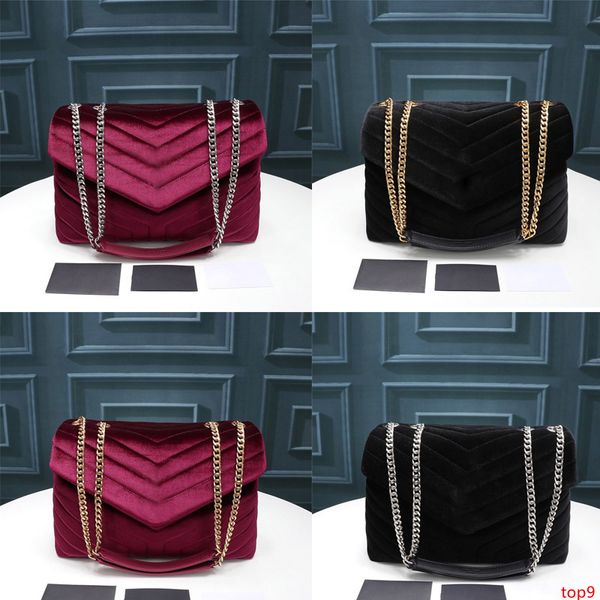 

winter designer velvet messenger bags fashion shoulder y suede bag designer crossbody bag 2020 brand fashion luxury designer bags 26821