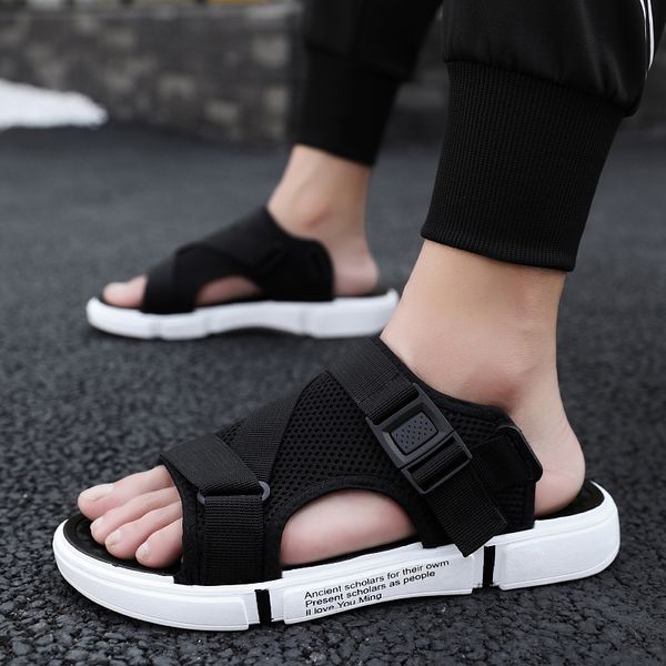 

men light weight summer outdoor sandals men boys beach sports quick dry water upstream cross training shoes beach sneakers