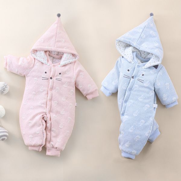 

childrens clothing cotton leotard warm romper climbing clothes newborn cotton clothes baby thick mens fall and winter clothes months
