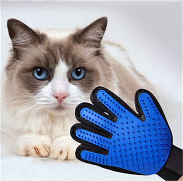 

1 пар многоразовых кошек чистки любимчика меховых перчаток любимчик холить перчатки силиконовых собак ванны массажной щетку