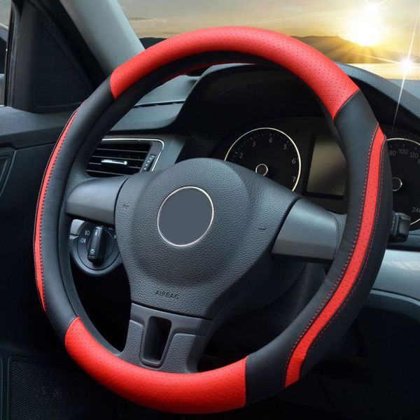 

1pcs car steering wheel cover punching and ventilation four seasons universal car accessories