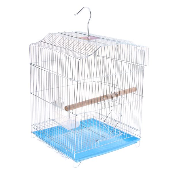 

pet bird cage with stand stick for small parrot parakeet conure random h801d