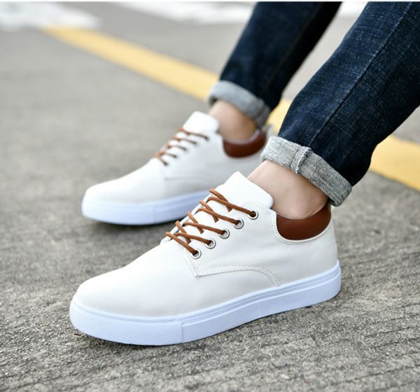 

non-brand triple black white brown blue red grey low cut men casual shoes comfortable breathable women men sports sneakers 39-47 style 22