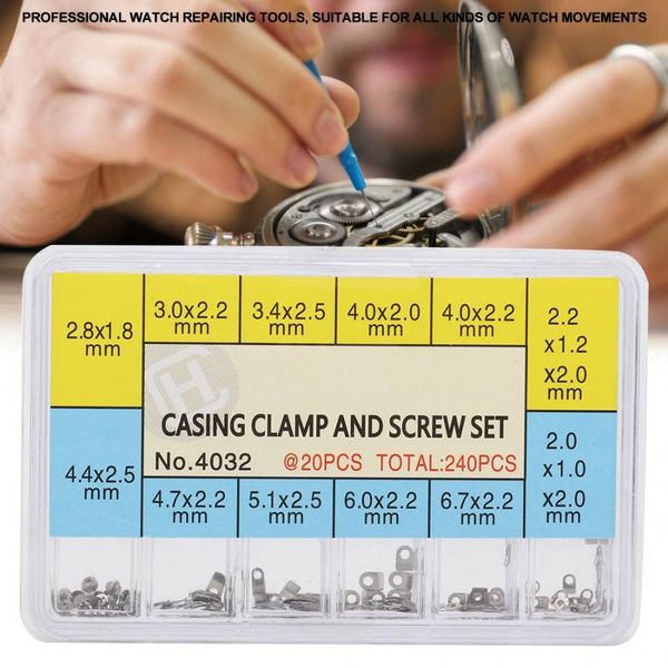 

watch casing clamp movement repair adapter securing screw washer for eta2824 2834 2826 2836 watchmaker tools watch repair tool