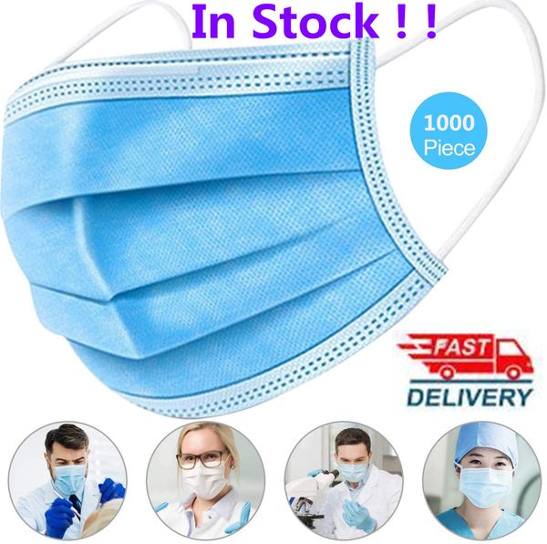 

in stock ce disposable face mask - anti-dust filter, breathable,protection and personal health professional, 3 layers of purifying