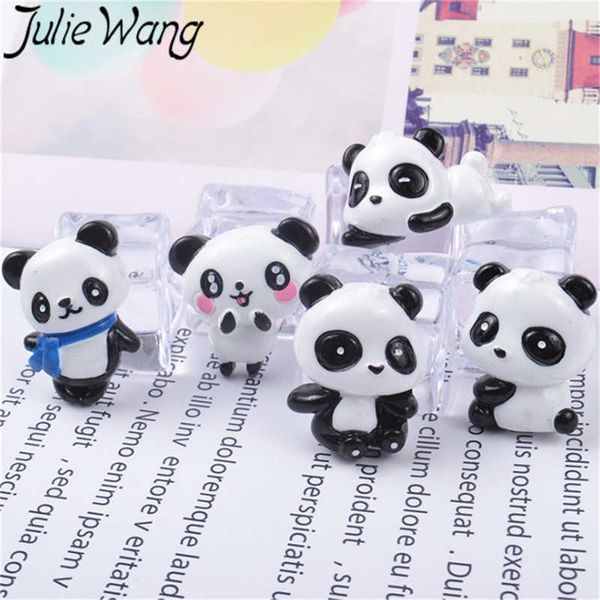 

джули ван 10 шт. смешанная смола мультфильм panda подвески животных подвески изготовление ювелирных изделий аксессуар настольные реквизит де, Bronze;silver