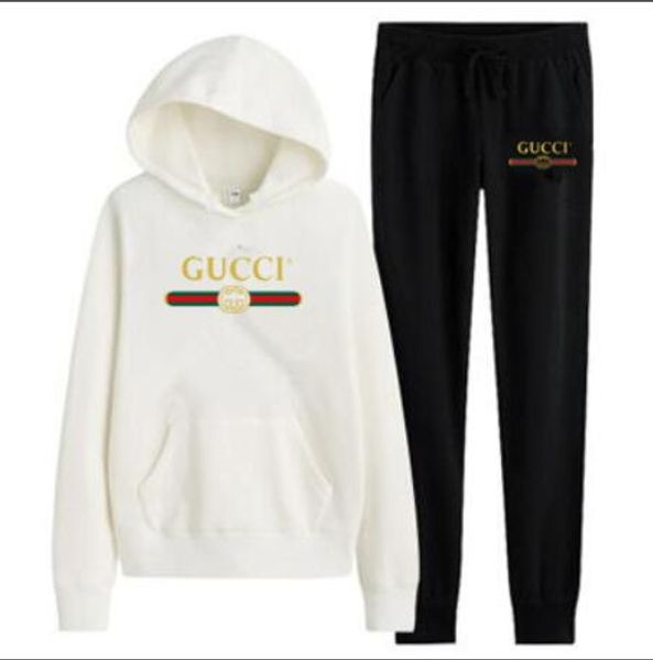 

designers tracksuit men womens hoodies+pants mens clothing sweatshirt pullover casual tennis sport tracksuits sweat suits de gucci, Gray