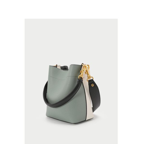 

2020 new women's handbag fashion color matching bucket bag ladies lychee pattern shoulder shoulder bag large capacity tote