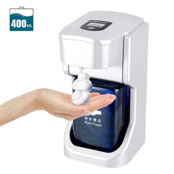 

400ml automatic foam soap dispenser touchless soap dispenser with infrared motion sensor volume control pump for bathroom