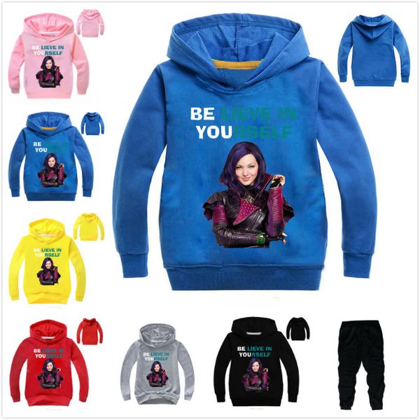

2-14years kids clothes spring descendants costume toddler girl jacket boys hoodies and sweatshirts long sleeves coat outwear, Blue;gray