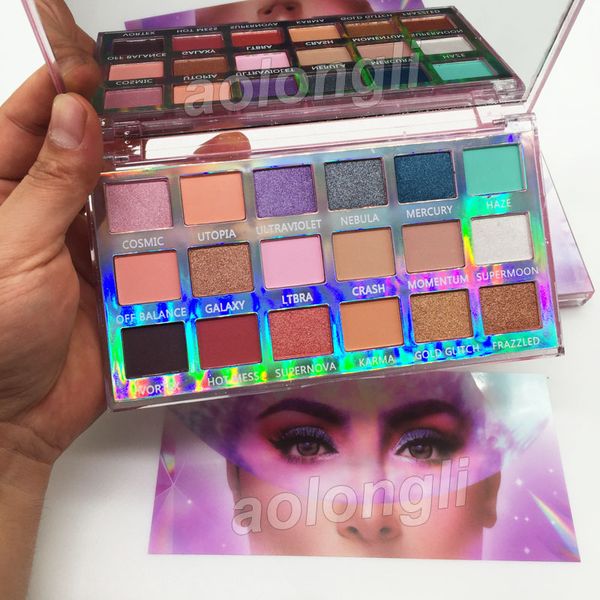 

Brand mercory retrograde eye hadow palette 18 color beauty eye hadow makeup himmer matte nude eye hadow dhl hipping