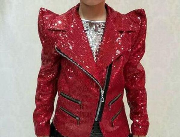 

s-5xl 2019 spring men's new fashion characteristic personality street show jazz dance costumes host costumes, White;black