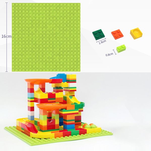 

140 pcs diy marble race run duploed блочные совместимость строительство воронка ползуны собирают игрушки для детей y200414