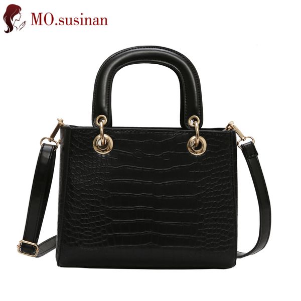 

women bag female leather handbag vintage ladies shoulder bag crossbody bags for women 2019 tote messenger black