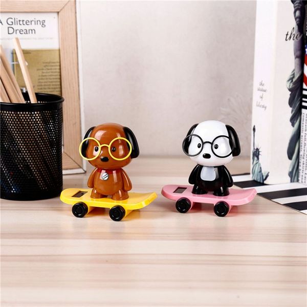 

car ornament solar powered cartoon design automobile auto dashboard decoration cute dashboard decoration cute car accessories