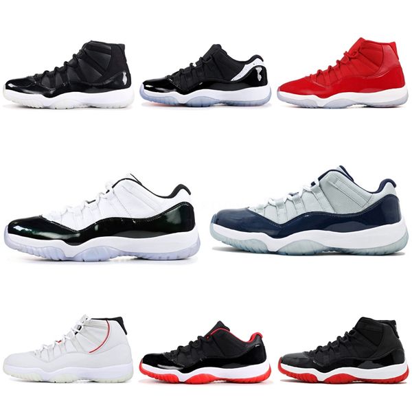 

jumpman 11 low og wmns wmns concord basketball shoes court game 11s men sneakers 3 cement chi october #723