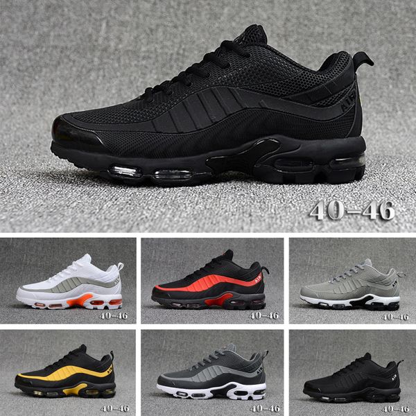 

95 mercurial tn men de igner ca ual hoe 2019 men ca ual tpu air cu hion trainer chau ure 95 zapato gray outdoor hiking port hoe, Black