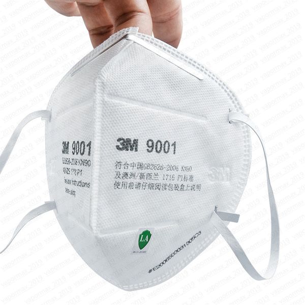 

3m 9001 маска с дыхательным клапаном антипылезащитная пылезащитная pm2. 5 защитная маска earloop dhl бесплатная доставка