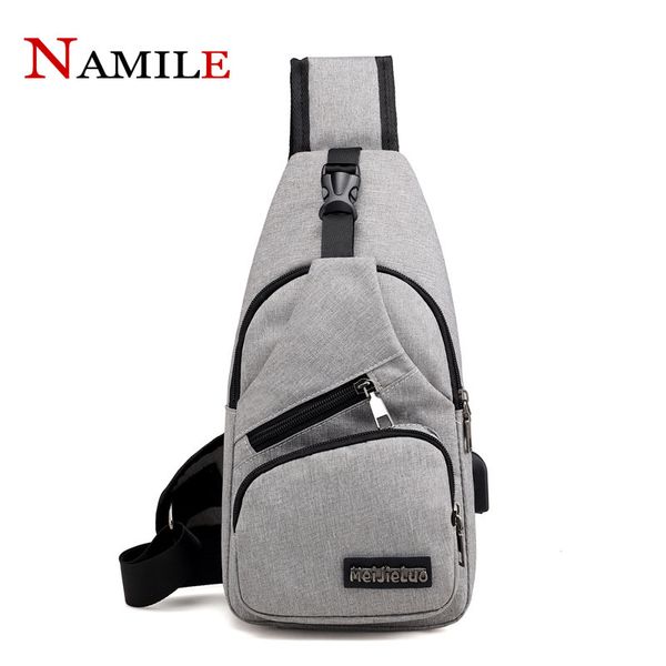 

male shoulder bags usb charging crossbody bags men anti theft chest bag school summer short trip messengers bag 2019 new arrival