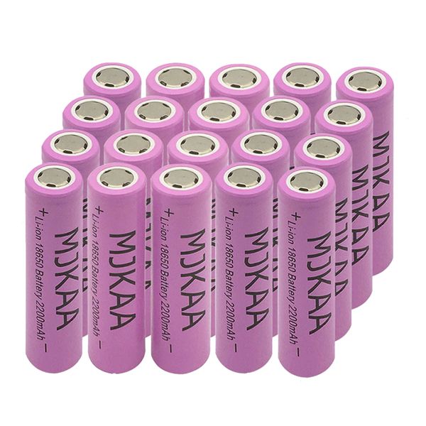 

завод оптовой продаже 50pcs 18650 2200mah 3.7v литий-ионная аккумуляторная батарея литий-ионная батарея 18650 flash топ