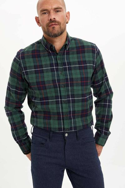 

defacto man long sleeve shirt-m3472az19wn, White;black