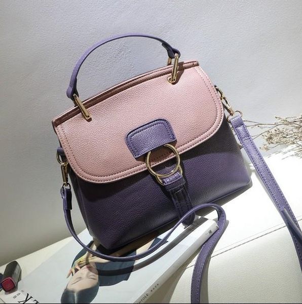 

new 2020 woman color bag ring package single shoulder span packet tide