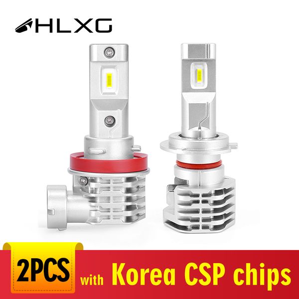 

h7 h4 led светодиодные фары hb4 hb3 9005 9006 лампа с кореей csp мотоцикл автомобиль свет h11 h8 противотуманные фары лампы для автомобилей