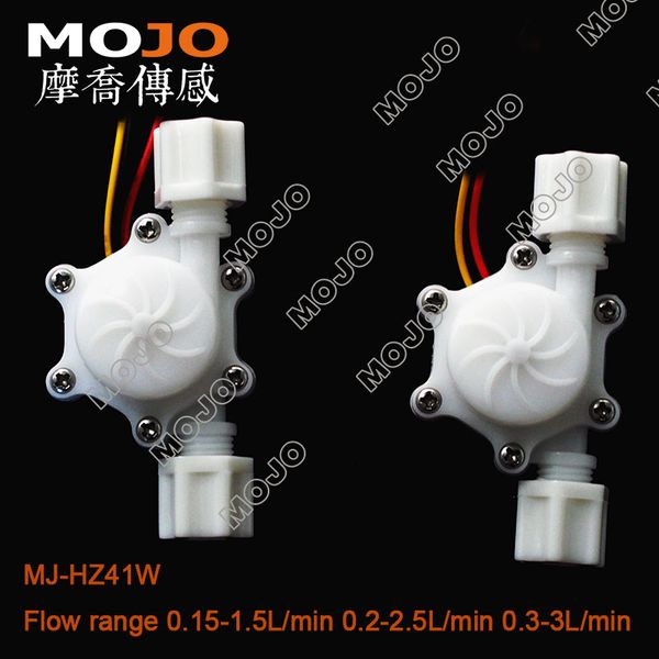 

2019 hall flow meter mj-hz41w 0.15-1.5l/min micro meter intelligent water dispenser g1/4" 10pcs