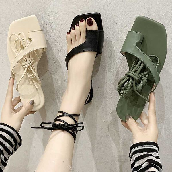 

fashion womens shoes 2019 ankle strap sandals summer woman suit female beige flip flops platform women's heels ladies, Black