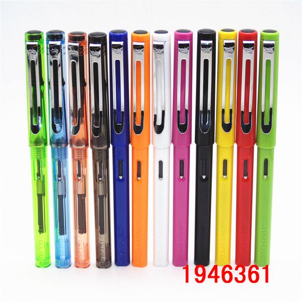 

all colors student fashion medium and fine nib fountain pen the gift to give as gifts school office supplies