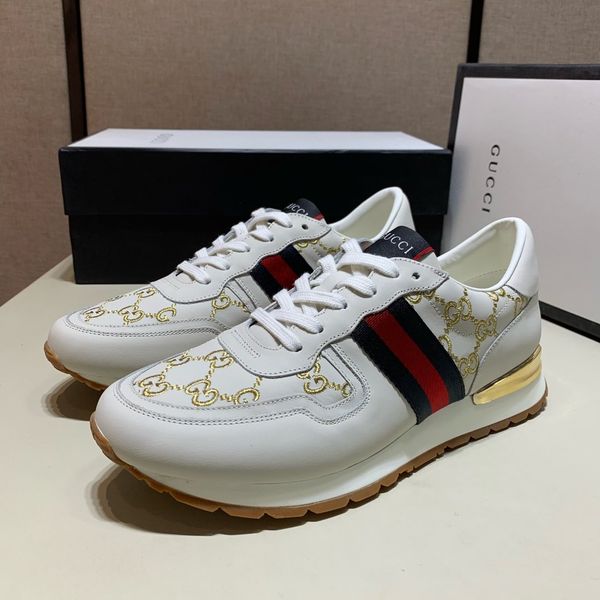 

new fashion luxury casual boots mens luxury casual shoes men's daddy shoes breathable lace up thick boots wild shoes 2333, Black