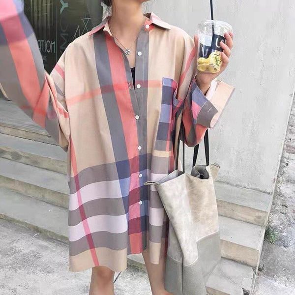 

оптовая классическая повседневная корейская версия женская блузка пользовательские шелковые ткани мягкий полный корпус маленькое письмо лого, White