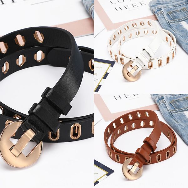 

four seasons hollow metal full hole belt hip-hop and jeans hole jeans belt popular, Black;brown
