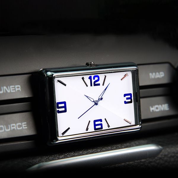 

auto gauge clock luminous mini car air vent quartz clock with clip auto outlet vehicle dashboard time display in car accessories