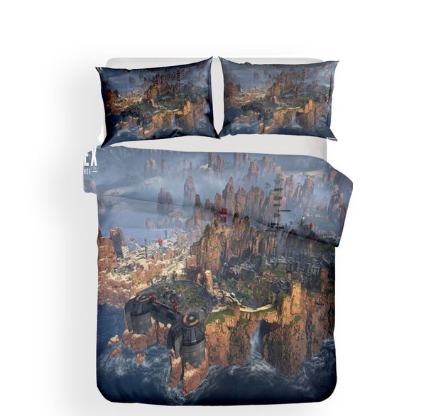 3d Apex Game Theme Pattern Kids Bedding Sets All Sizes Pillow Case