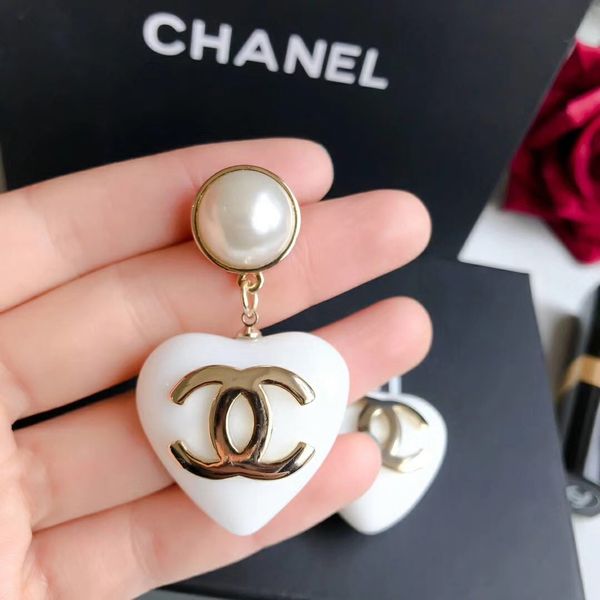 

Высокое качество падение шарма серьга с красным и белым акрилом для женщин и матерей ювелирных изделий подарка бесплатной доставки PS6697A