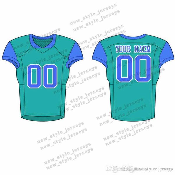 

40Men 2019 Youth Football Jerseys Army Green Wine Red Embroidery Logos Stitched Custom Any name Any number Jerseys