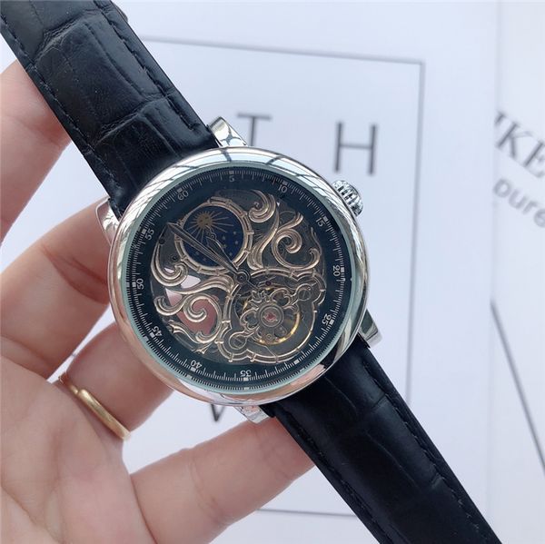 

designer watches mens luxury watches mechanical watches for men automatic movement 3 color new tide no box b104460x zx, Slivery;brown