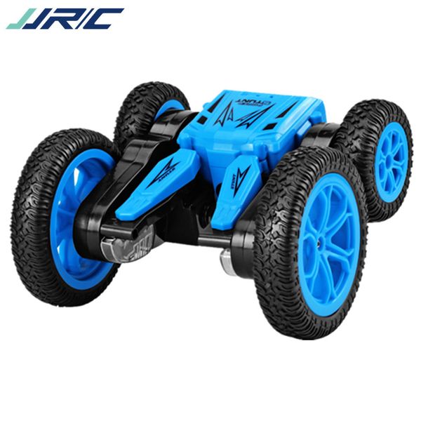 

jjrc q71 remote control car model toy, double sided stunt car, 360 degree rotation, flips off road, led lights, christmas kid' birthday