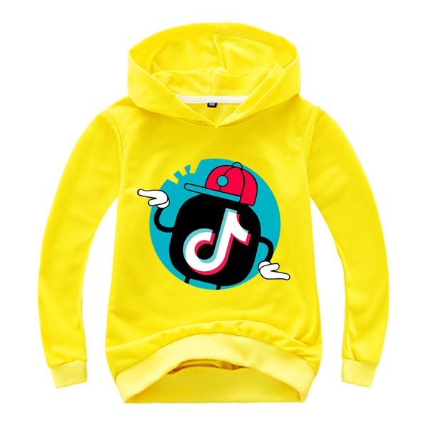 

2020 Spring boys girls sweatshirt cute hoodie cartoon printing Active children's clothing 03107 tiktok