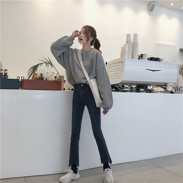 

blue women's tailored waist and hip princess jeans bk278