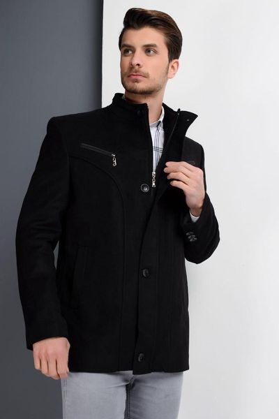 

dewberry men black coat-1030001k7133, Black;brown