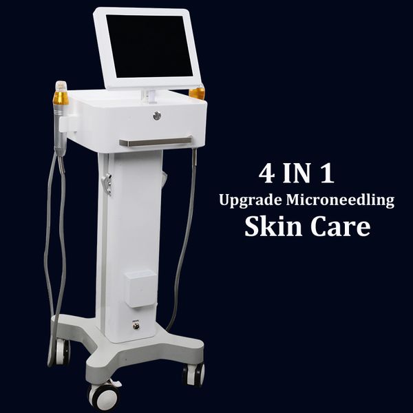 High Tech Fractional RF Microneedle Skin Tightening Machine Micro needling anti fineline Occhi Dispositivo per la riduzione delle rughe