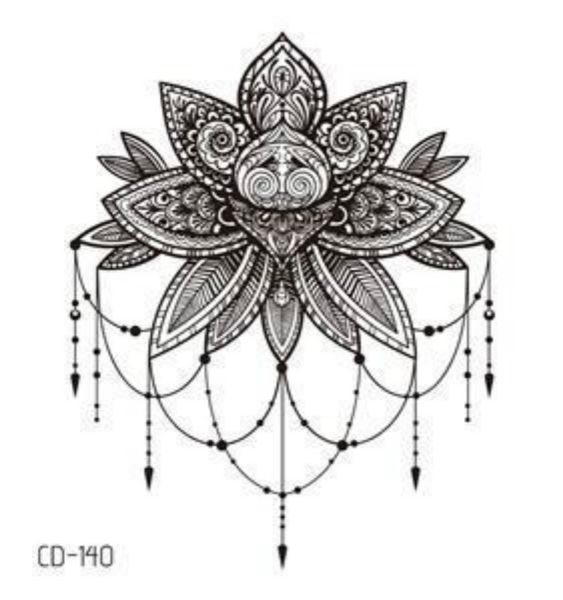 

1pcs rose snake water transfer tattoo stickers women body chest art temporary tattoo girl waist bracelet flash tatoos flower