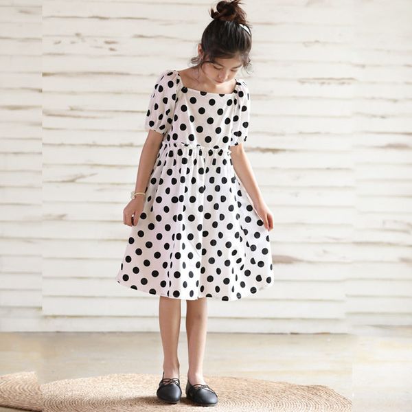 

girl's dresses cotton dress for girls summer 2021 casual teenage kids girl clothes white school fashion 5 7 9 11 13 15 17 years, Red;yellow