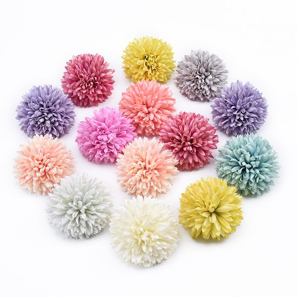 

50/100 pieces decorative flowers wreaths wedding bridal clearance home decor accessories diy gifts box artificial flowers