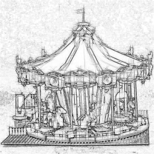 

dhl 15013 grand carousel building blocks model toys for children compatible 10196 creator expert set have power functions