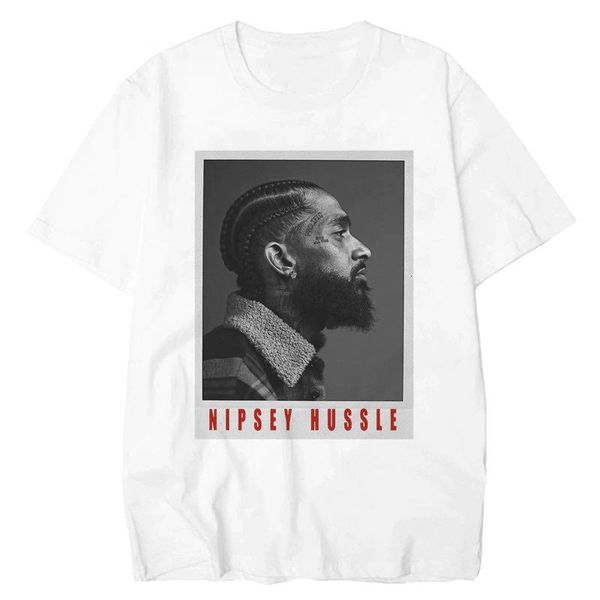 

хлопчатобумажные футболки круглый вырез с коротким рукавом повседневная одежда homme shirt picture print nipsey mens summer, White;black