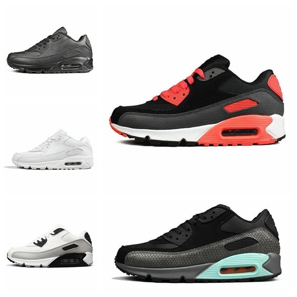 

2019 sneakers classic 90s men running shoes wholesale sport 90ss mens womens trainers black sports shoes size 5-10