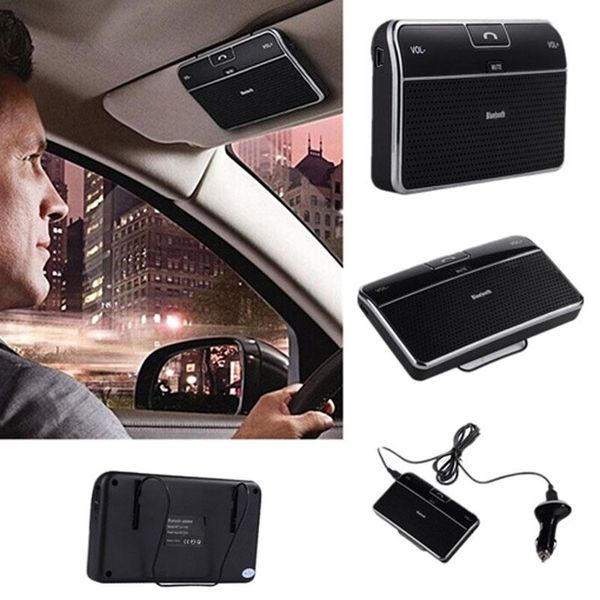 

Universal Phone Speaker Bluetooth 4.0 Car Bluetooth Receiver Speakerphone Handsfree Adapter for Phone Tablet Car Kit
